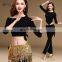 T-5136 Comfortable modal practice lady belly dance top and pant set