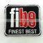 custom wholesale 100% polyester embroidery 3D patch