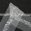 Beautiful Italy design sliver sequin mesh lace trim for clothes