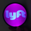 LED декали для автомобилей, светодиодный логотип для службы такси LYFT