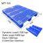 Heavy duty high quality three runners grid rackable plastic pallet