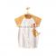 Wholesale organic cotton plain blank baby romper with lowest price