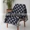 RAWHOUSE Amazon hot sale cotton geometric Jacquard style woven sofa towel blanket