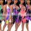 Women Playsuits Sexy Tie-dye Print V-Neck Hollow Out Romper Street Night Club Party Jumpsuits One Piece Outfits Bodysuit