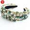 Baroque Full Crystal Hair Bands For Women Lady Luxury Shiny Padded Diamond Headband Hair Hoop Fashion Hair Accessories