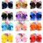Wholesale Girl Colorful Print Barrettes Kids Hair Bow Girl Hair Accessories