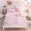 Amazon Hot Sale Customized Super Soft 100%Cotton Elastic Custom Bedsheets Fitted Bed Sheet