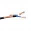 hot sale 300/500V RVVP 2 Core 0.5/0.75/1/1.5/2.5/4/6mm2 Shielded Electrical Flexible Cable Wire
