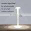 Battery operated reading work table lamp LED rechargeable restaurant cordless lamp