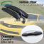 Exterior Gloss Black Carbon Fiber Door Handle Cover Catch Trim Accessories for Chevrolet Camaro 2010 2011 2012 2013 2014 2015