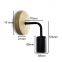 220V Reading LED Wall Sconce Wall Lamp Bedroom Living Room Bar LED Bedside Lamp