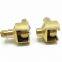 Silver adjustable car button head oil nozzle connector