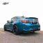 Beautiful carbon fiber body kit for BMW m2 f87 carbon fiber front lip rear lip side skirts and wing spoiler