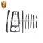 Dry Carbon Fiber Car Interior Trims Auto Parts For Au-di A3 10Pieces/Set Decoration Interior Accessories