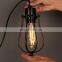 Simple Design Vintage Pendant Light Metal Cage Shade Lamps