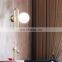 Modern Nordic Glass Ball Wall Lamp Indoor Room Wall Light Cool White