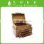 Factory cheap locking wooden jewelry box luxury jewellry case