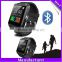 2016 Wholesale Touch Screen Cheap Health Care Smart Watch U8 OEM Bluetooth For Android And IOS