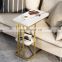 Marble Top Coffee Tables New Living Room Furniture Nordic Metal Sofa Accent Tea End Side Gold Luxury Modern Coffee Tables Marble