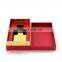 Square 150 ml perfume oil packaging box satin lined rigid paper slant boxes
