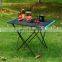 Aluminum Alloy Top Quality Outdoor Furniture Mini Collapsible Wine Portable Bbq Camping Folding Picnic Table