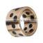 CuSn12 Copper Alloy Solid Lubricating Bearing Bushing Consecutive Casting Machine Bronze Bushing with Graphite