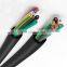 rubber pvc insulated cable 2 3 4 5 core 4mm2 6mm2 10mm2 16mm2 royal cord 5 core 4mm flexible cable