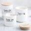 ENO hot selling Customized cotton wick sandalwood fragrance  home decoration Scented candle for holiday and gift to women