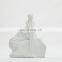 Modern White Hand Painting Gold Ceramic Luxury Girl Home Accessories Living room Decoration