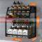 Spice Rack 3-Tier Kitchen Countertop standing Storage Organizer Hanging Racks Seasoning Organizer