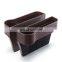 Car Seat Console Organizer Pocket Car Seat Gap Storage Box Multi-Function Leather Car Water Cup Holder for Snacks