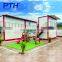 prefab container house with toilets for mining camp classroom dormitory