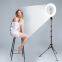 Kytuwy LED Selfie Stick Ring Fill Light 12inch Dimmable Camera Phone Lamp With Stand Tripod Ringlight 12 inch 12-inch