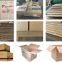 Corrugated carton box folder gluer machine