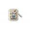 Coque en TPU douce pour Airpods 1 2 3 Pro Tout compris, porte-clés accroché mignon avec dessin de chiot, étui de protection pour écouteurs