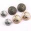 China Factory Custom Metal Zinc Alloy Sewing Buttons Shank Buttons Loop Buttons Garment Accessories for Garments