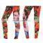 2016 Newest Fashion design 3D printing custom sublimation leggings