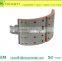 Excellent quality of BZ-0178 brake shoe lined or unlined