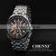 2015 Best Design Fashion Elegance Watch, Japan Movement With 3ATM Waterproof Watch, Rose Gold Watches Men 031AMS-R
