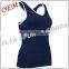 OEM Manufacturer Racer Back women Fitness Tank Top Custom Printing Logo Running Singlet Vest