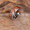 High quality fashion wooden gym ring china supplier for ring tungsten carbide wood ring