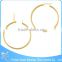 ZS17268 beautiful designed hoop earrings 2 gram gold beautiful designed earrings