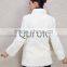 QD80712 Woman 2015 Winter White Mink Fur Long Coat
