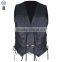 Racing Leather Vest/Lady fring vest/Leather Motorbike vest/Leather Motorcycle Vest/ Biker Leather Vest/Leather vest/WB-LV-514