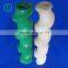 Professional manufacture plastic uhmwpe conveyor screw CNC machined transporting screw