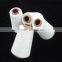 raw white 100% polyester spun yarn 30-40S/1