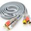 Xinya 3RCA Male to 3 RCA Male Composite Audio Video AV Cable Plug 3X RCA Retail & Wholesale 1.5M 3M 5M 10M 15M 20M 10 FT