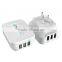 charge cell phone, universal laptop adapter, multi port QC 3.0 USB adapter