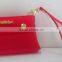 Promotional fashion clutch bag with wrist strap