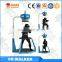 2016 Most Profitable virtual reality treadmill simulator 9D VR walker with CE certificate
